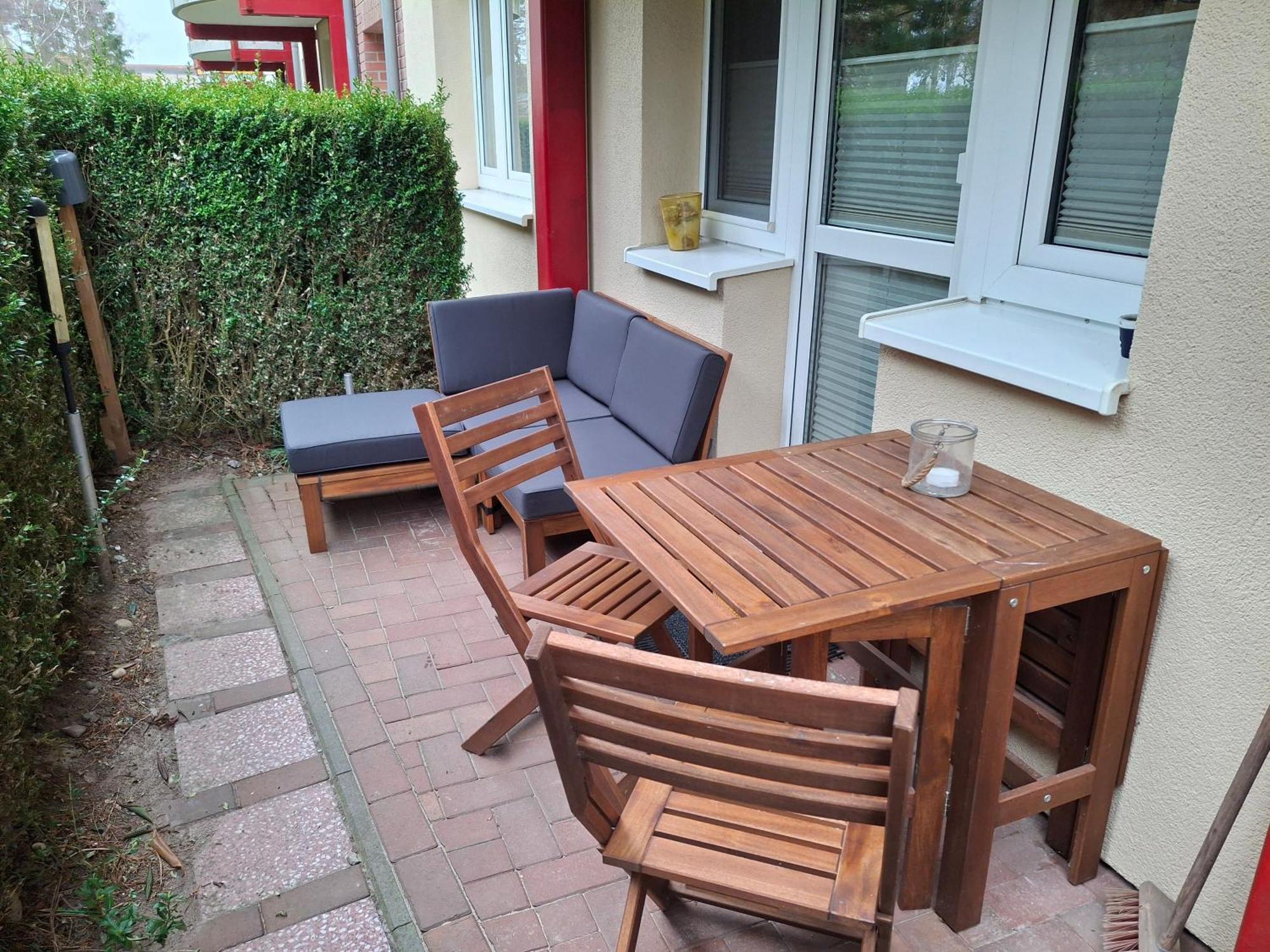 Kleine Ferienwohnung Am Strand In Ostseebad Kühlungsborn Exteriör bild